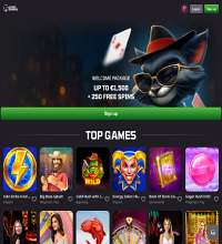 LuckyCapone Casino Screenshot