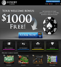 Luxury Casino Screenshot