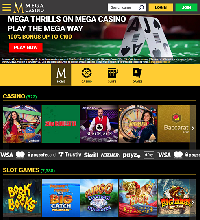 Mega Casino Screenshot