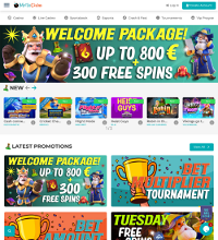 Merlin Casino Screenshot