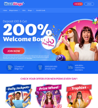 Moon Bingo Casino Screenshot