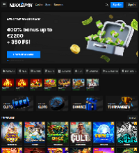 NikaSpin Casino Screenshot