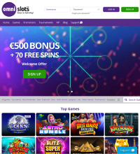 Omni Slots Casino Screenshot
