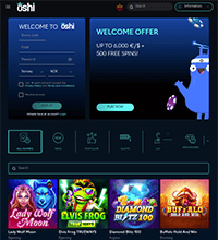 Oshi Casino Screenshot