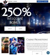 Platinum Reels Casino Screenshot