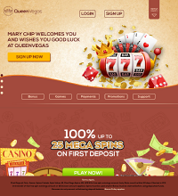 Queen Vegas Casino Screenshot