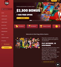 Red Stag Casino Screenshot