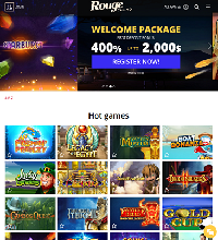 Rouge Casino Screenshot