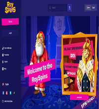 Royspins Online Casino Screenshot