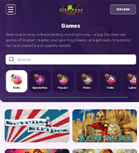 Shazam Casino Screenshot