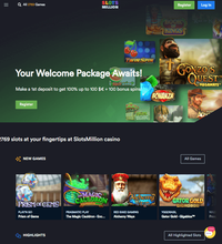 SlotsMillion Casino Screenshot