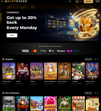 SlotStake Casino Screenshot