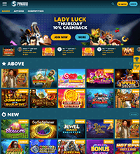 Spinaru Casino Screenshot