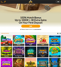 Temple Nile Casino Screenshot