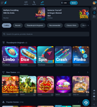 ThunderPick Casino Screenshot