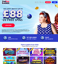 Two Fat Ladies Bingo Casino Screenshot