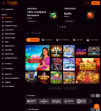 Vegas AMPED Casino Screenshot