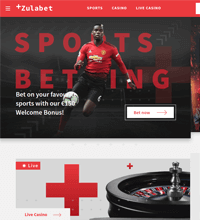 ZulaBet Casino Screenshot