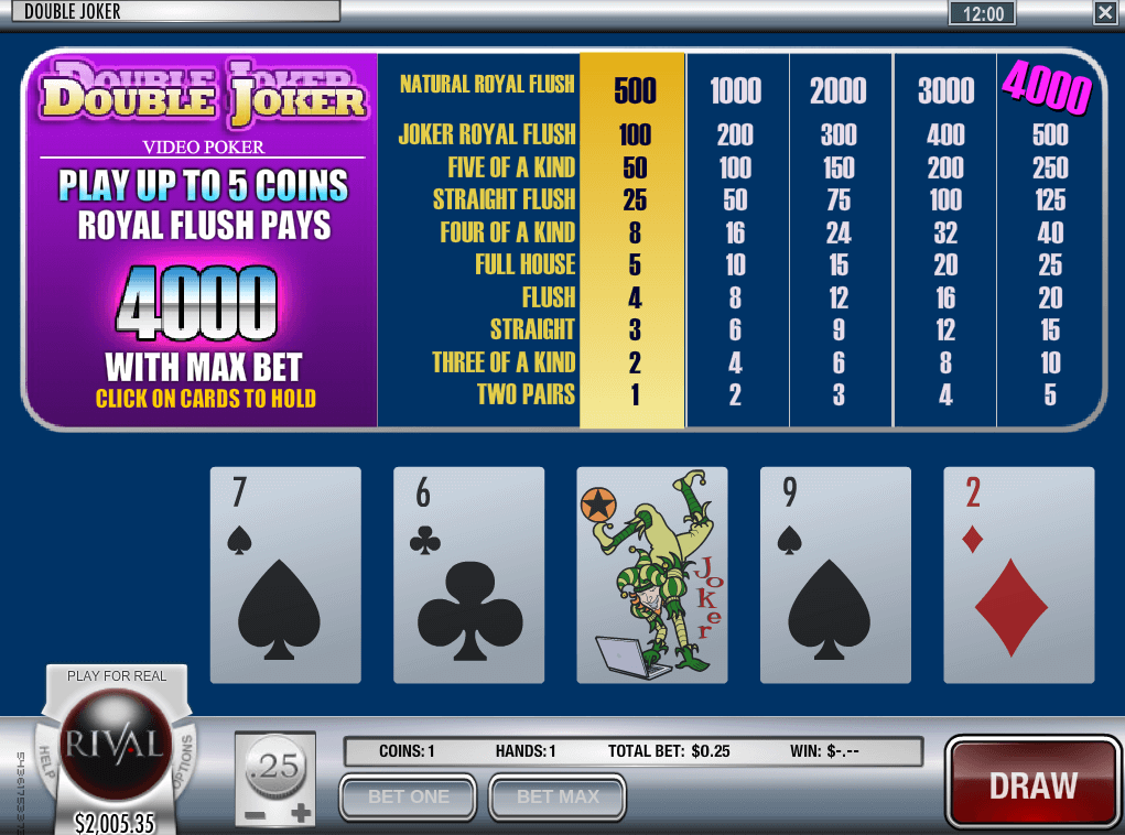 Rival Online Casino Games