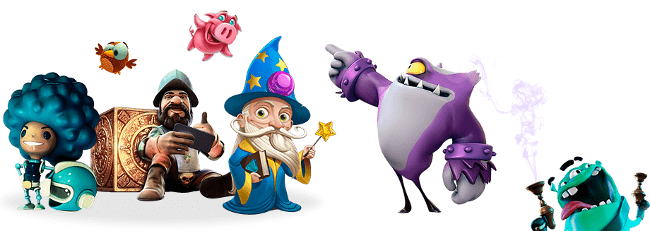 online casino games software providers characters